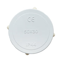 Scatola di derivazione 4 ingressi 50x30mm IP44