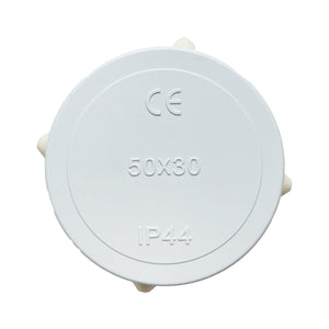 Scatola di derivazione 4 ingressi 50x30mm IP44