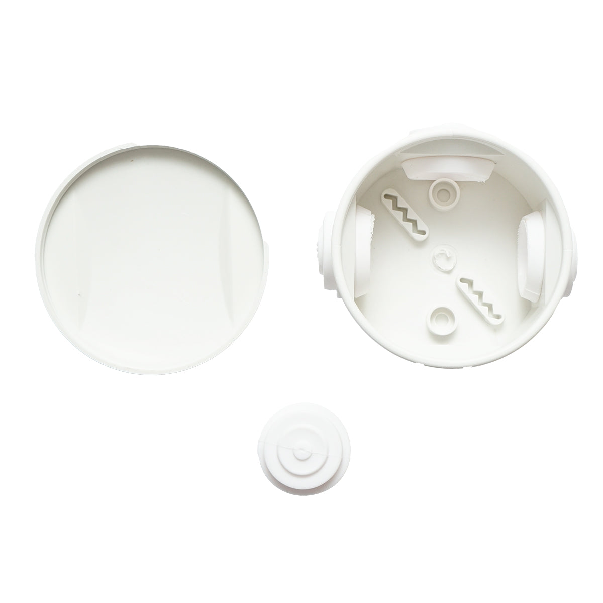 Scatola di derivazione 4 ingressi 50x50mm IP44