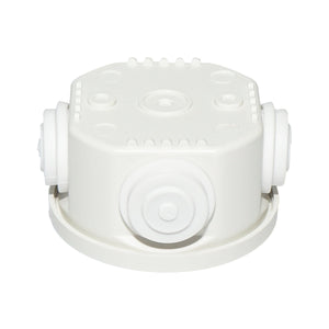 Scatola di derivazione 4 ingressi 50x50mm IP44