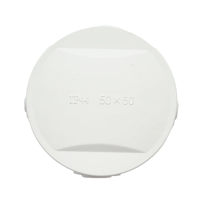 Scatola di derivazione 4 ingressi 50x50mm IP44