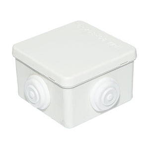 Scatola di derivazione 4 ingressi 80x80x50mm IP44