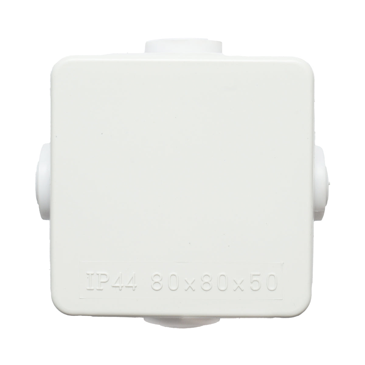 Scatola di derivazione 4 ingressi 80x80x50mm IP44