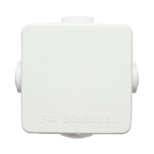 Scatola di derivazione 4 ingressi 80x80x50mm IP44