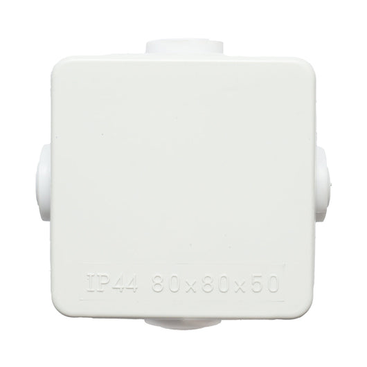 Scatola di derivazione 4 ingressi 80x80x50mm IP44
