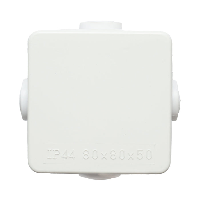 Scatola di derivazione 4 ingressi 80x80x50mm IP44