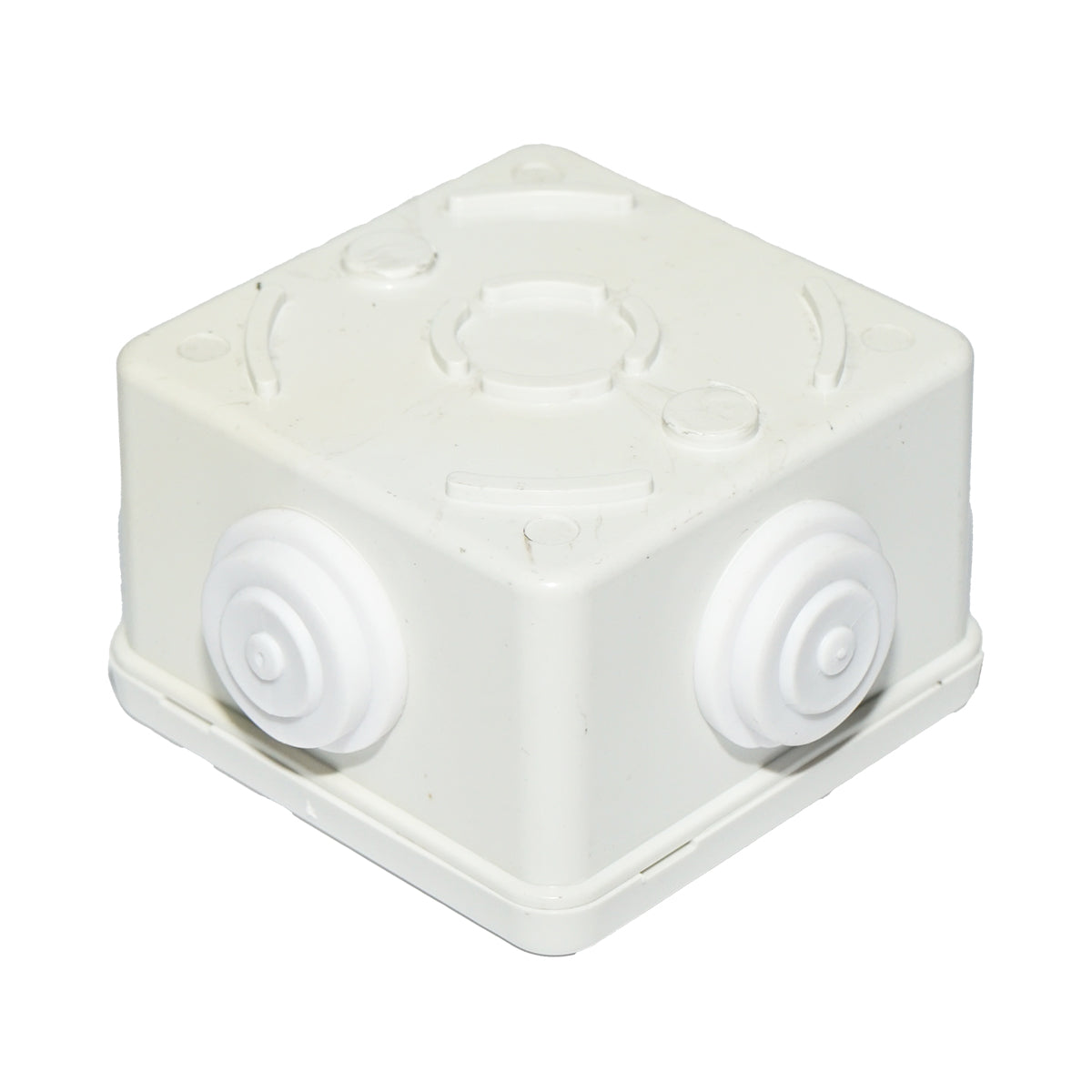 Scatola di derivazione 4 ingressi 80x80x50mm IP44