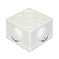 Scatola di derivazione 4 ingressi 80x80x50mm IP44