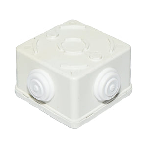 Scatola di derivazione 4 ingressi 80x80x50mm IP44