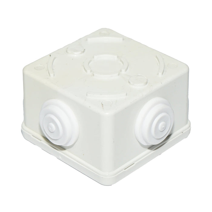 Scatola di derivazione 4 ingressi 80x80x50mm IP44