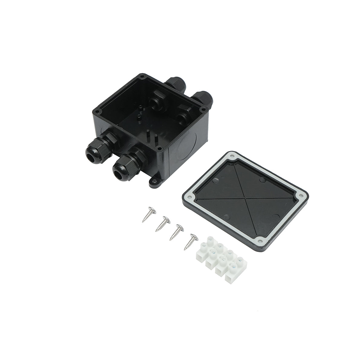 Scatola di derivazione stagna  41A 450V AC, 4 vie 4-18mm IP68 Leader