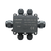 Scatola di derivazione stagna  41A 450V AC, 6 vie 5-14mm IP68 Leader