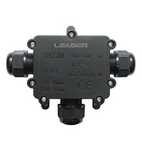 Scatola di derivazione stagna 24A 450V AC, 3 vie 3-14mm IP68 Leader