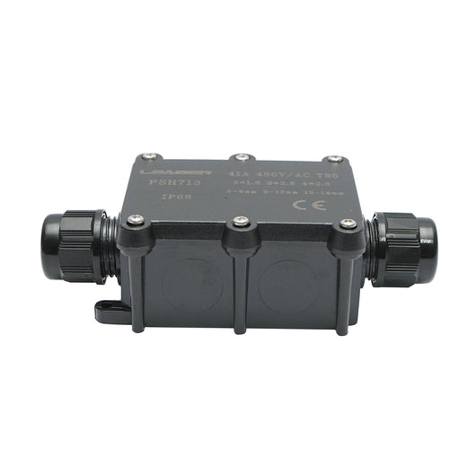 Scatola di derivazione stagna 41A 450V AC, 2 vie 5-14mm IP68 Leader