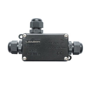 Scatola di derivazione stagna 41A 450V AC, 3 vie 4-8mm IP65 Leader