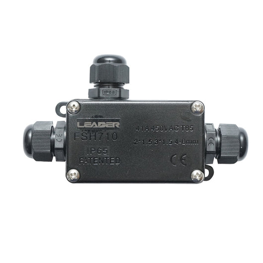 Scatola di derivazione stagna 41A 450V AC, 3 vie 4-8mm IP65 Leader