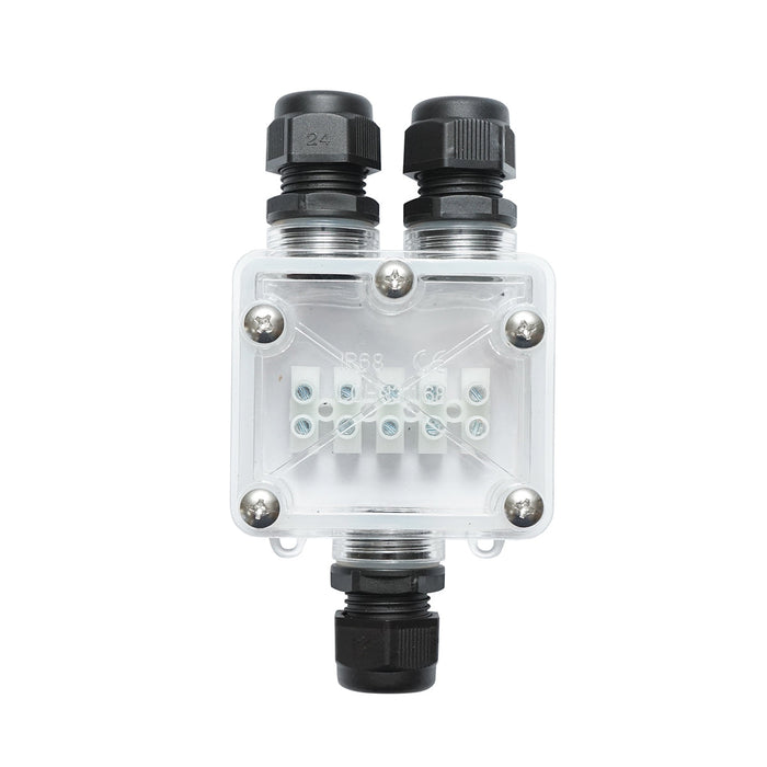Scatola di derivazione stagna 41A 450V AC, 3 vie 5-14mm IP68 Leader