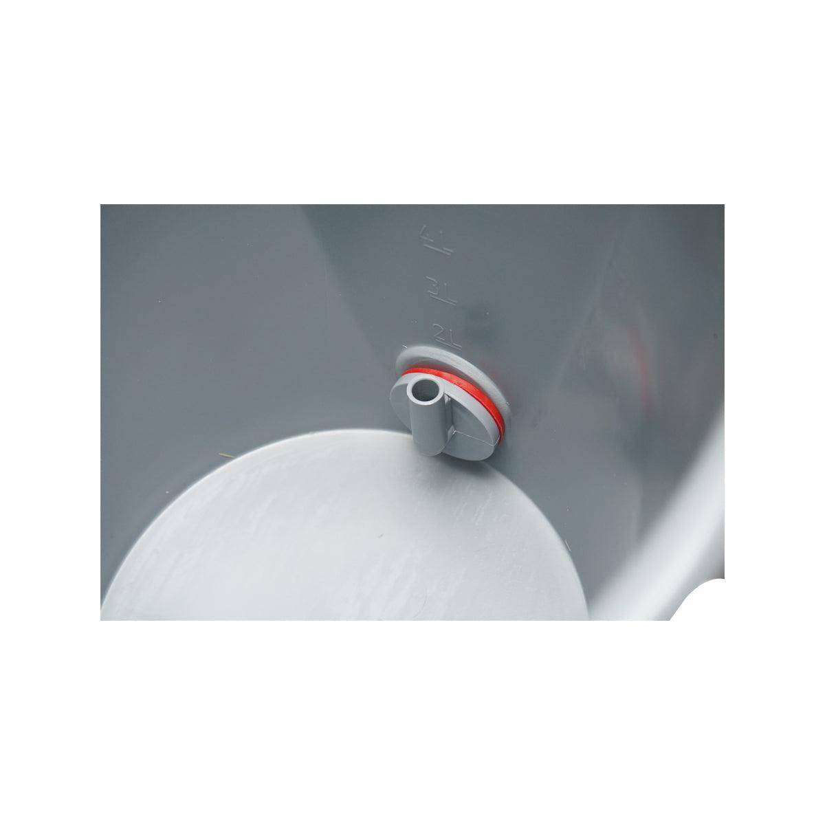 Secchio abbeveratoio 8 LT Per Vitelli, Secchio Allattamento Vitelli con valvola