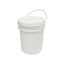 Secchio rotondo in plastica 20L con coperchio per miele di api