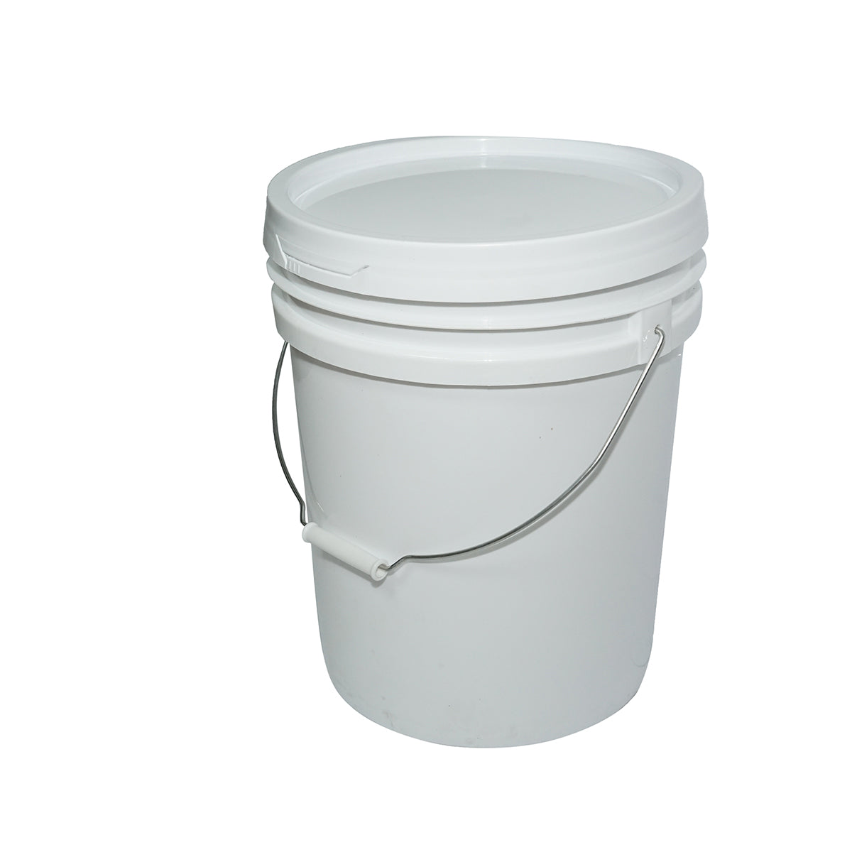 Secchio rotondo in plastica 20L con coperchio per miele di api