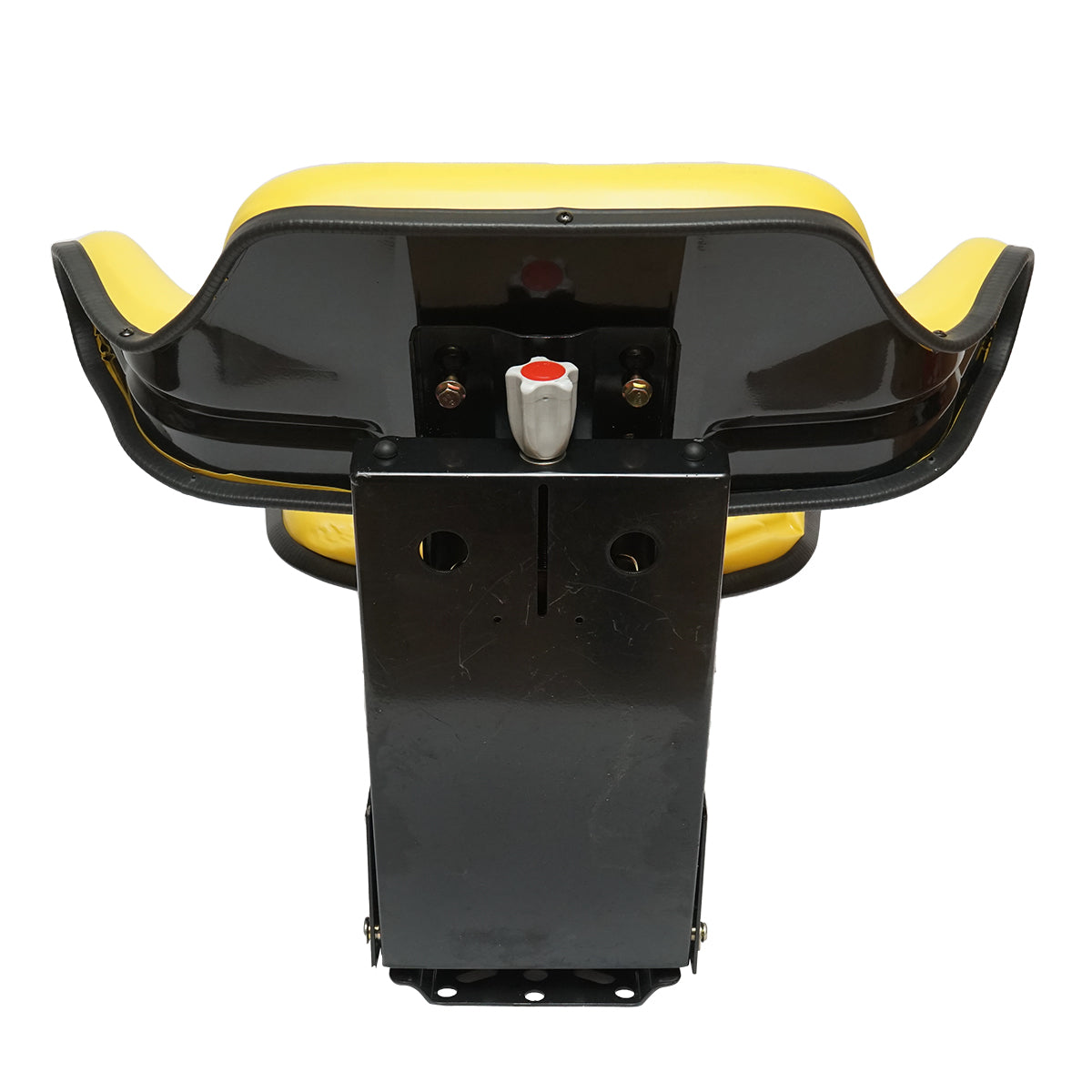 Sedile giallo per trattore con tripla regolazione e ammortizzatore UTB U-445 e U-650.