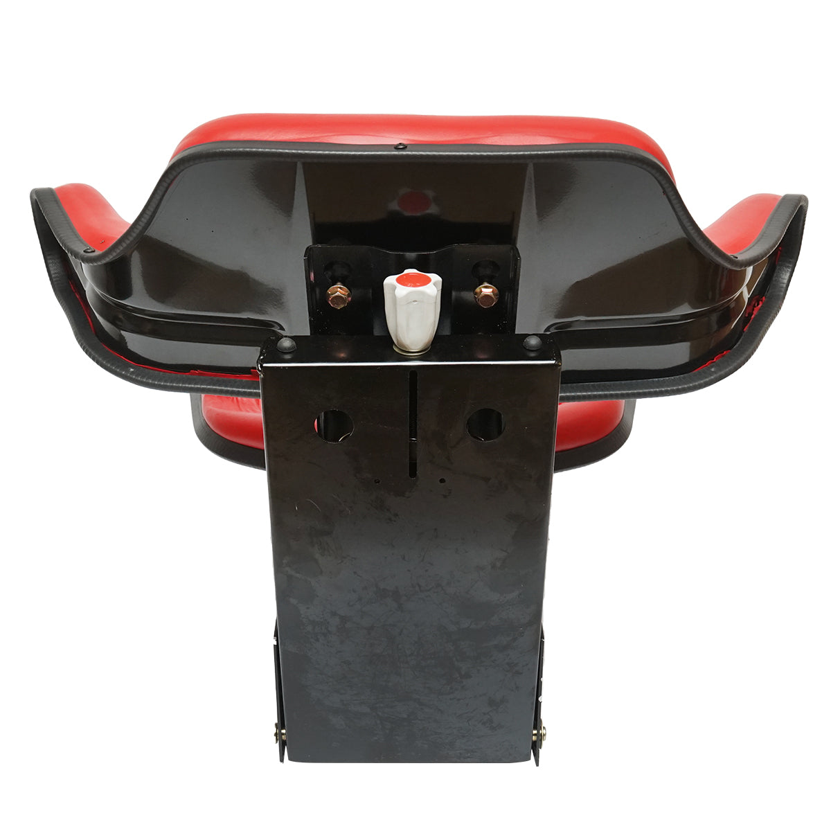 Sedile rosso per trattore con tripla regolazione e ammortizzatore  U-445 e U-650.