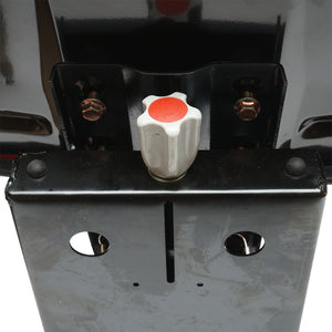 Sedile rosso per trattore con tripla regolazione e ammortizzatore  U-445 e U-650.