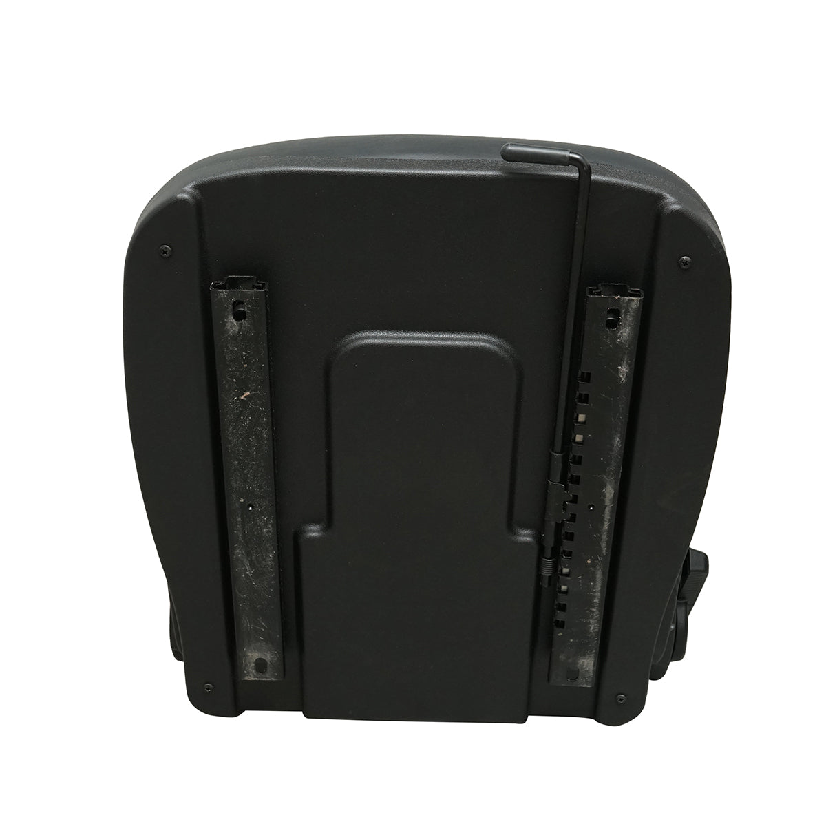 Sedile universale con cintura di sicurezza e poggiatesta per macchine agricole o industriali, carrelli elevatori.