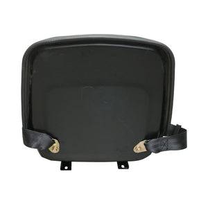 Sedile universale con cintura di sicurezza per trattori e macchine agricole o industriali, carrelli elevatori.