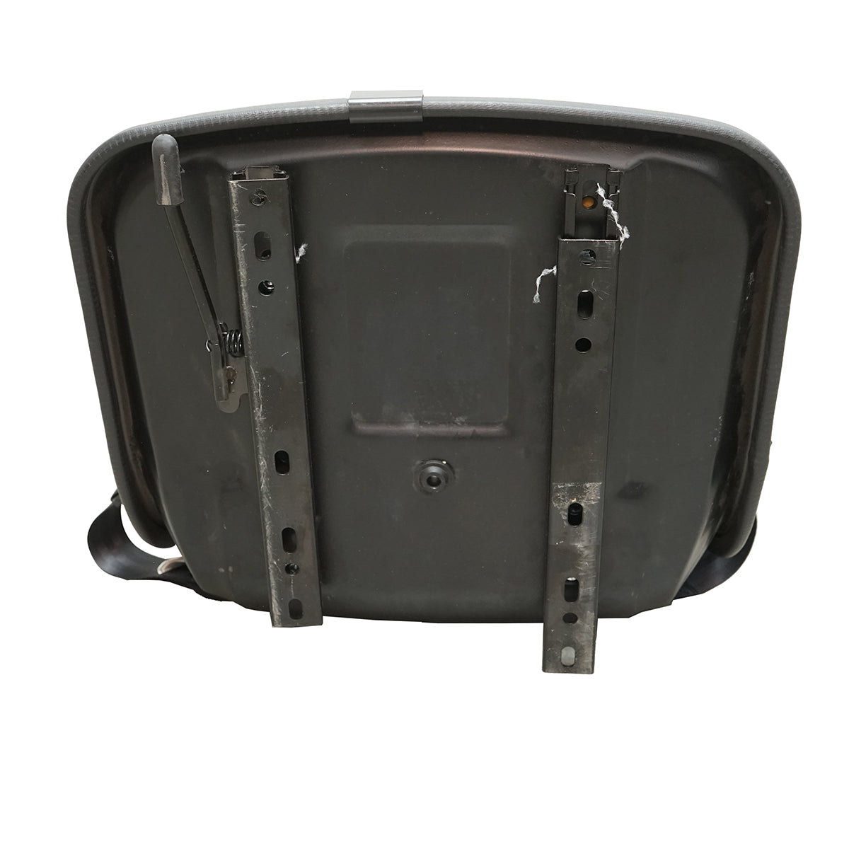 Sedile universale con cintura di sicurezza per trattori e macchine agricole o industriali, carrelli elevatori.