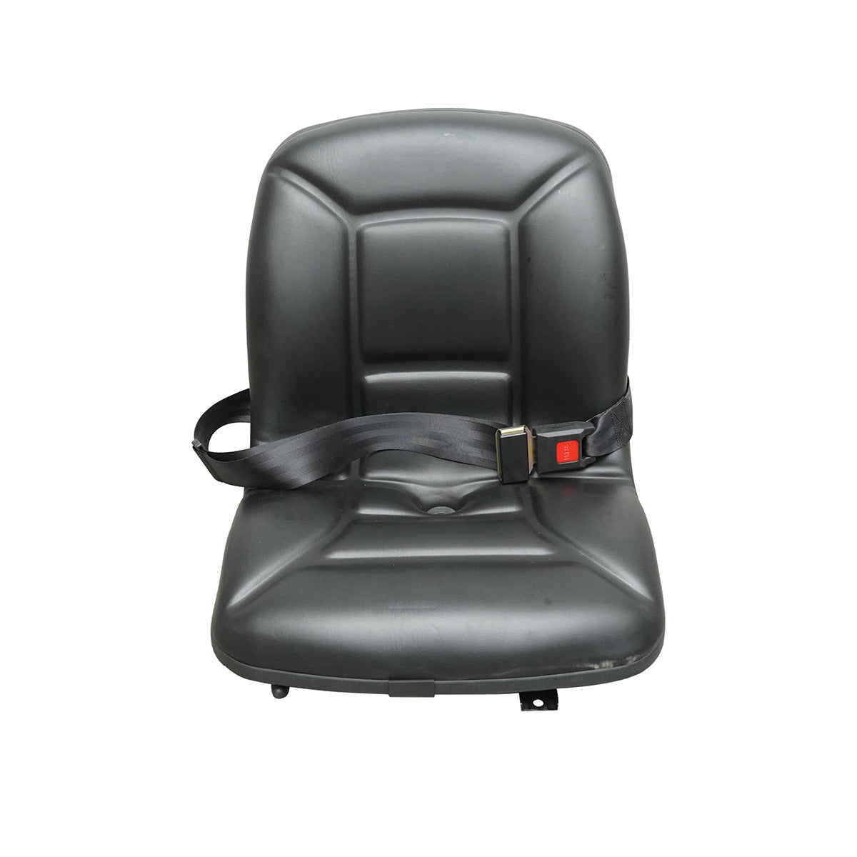 Sedile universale con cintura di sicurezza per trattori e macchine agricole o industriali, carrelli elevatori.