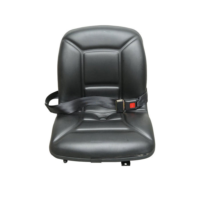 Sedile universale con cintura di sicurezza per trattori e macchine agricole o industriali, carrelli elevatori.