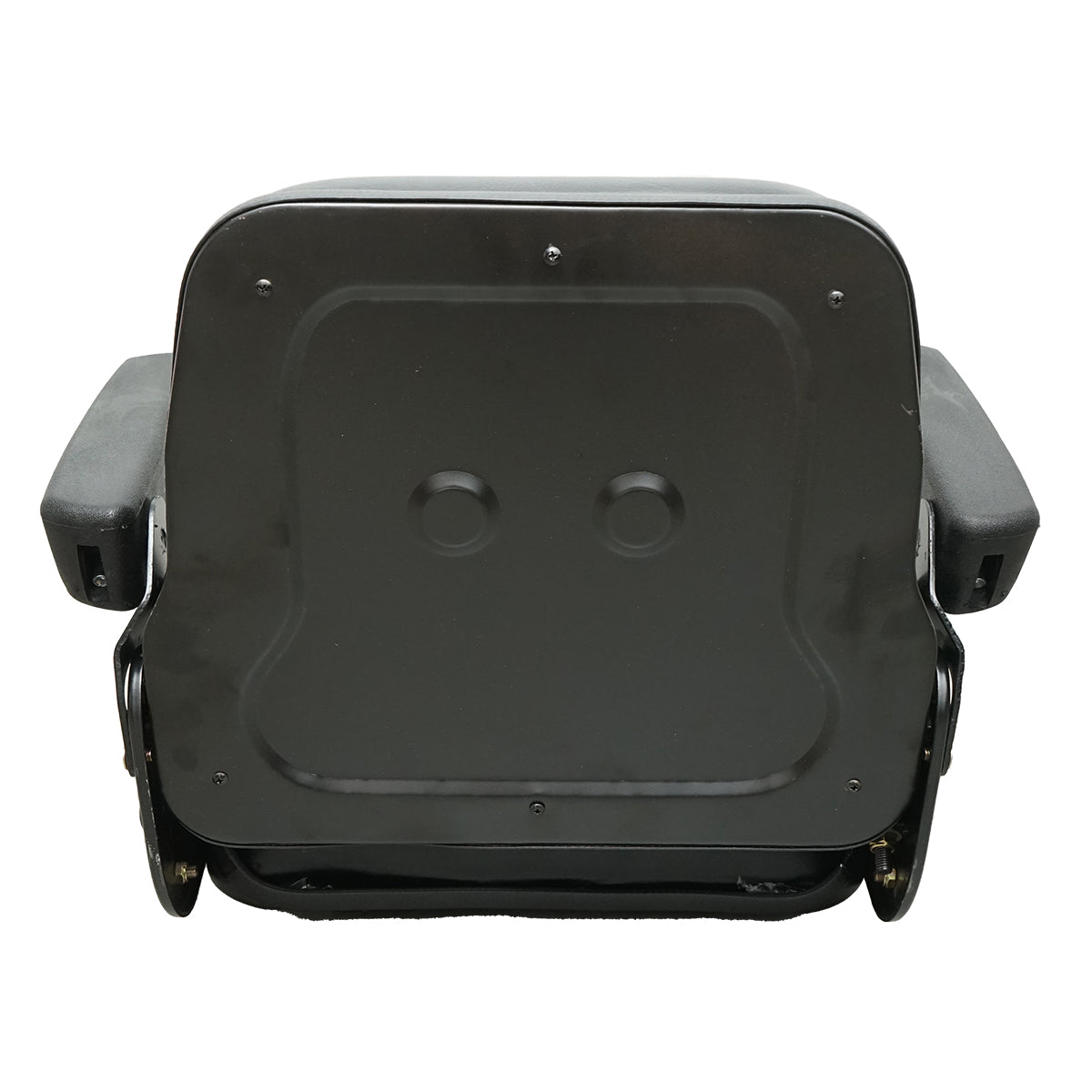 Sedile universale con cintura e braccioli per macchine agricole o industriali, carrelli elevatori