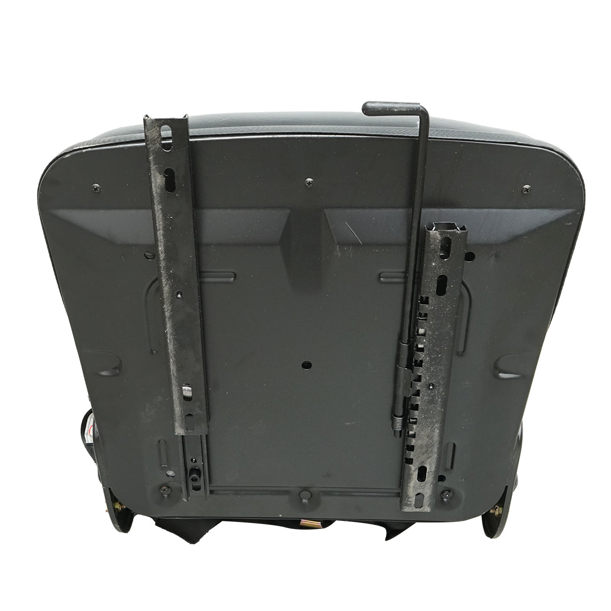 Sedile universale con cintura e braccioli per macchine agricole o industriali, carrelli elevatori