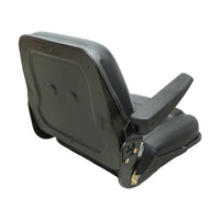 Sedile universale con cintura e braccioli per macchine agricole o industriali, carrelli elevatori