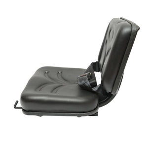 Sedile universale con cintura per macchine agricole o industriali, carrelli elevatori.