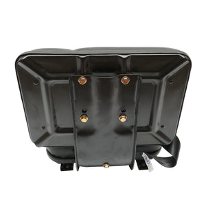 Sedile universale con cintura per macchine agricole o industriali, carrelli elevatori.