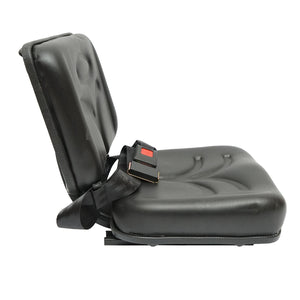 Sedile universale con cintura per macchine agricole o industriali, carrelli elevatori.