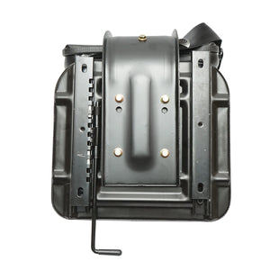 Sedile universale con cintura per macchine agricole o industriali, carrelli elevatori.