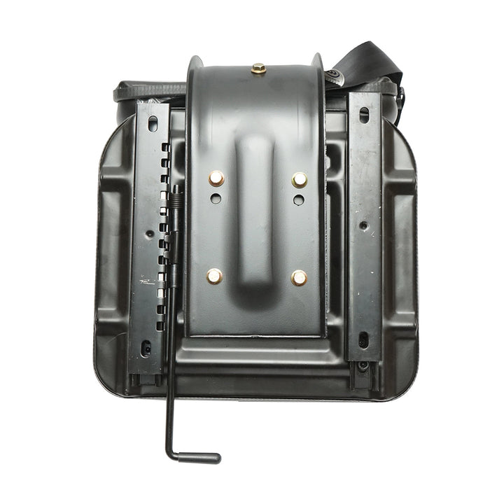 Sedile universale con cintura per macchine agricole o industriali, carrelli elevatori.