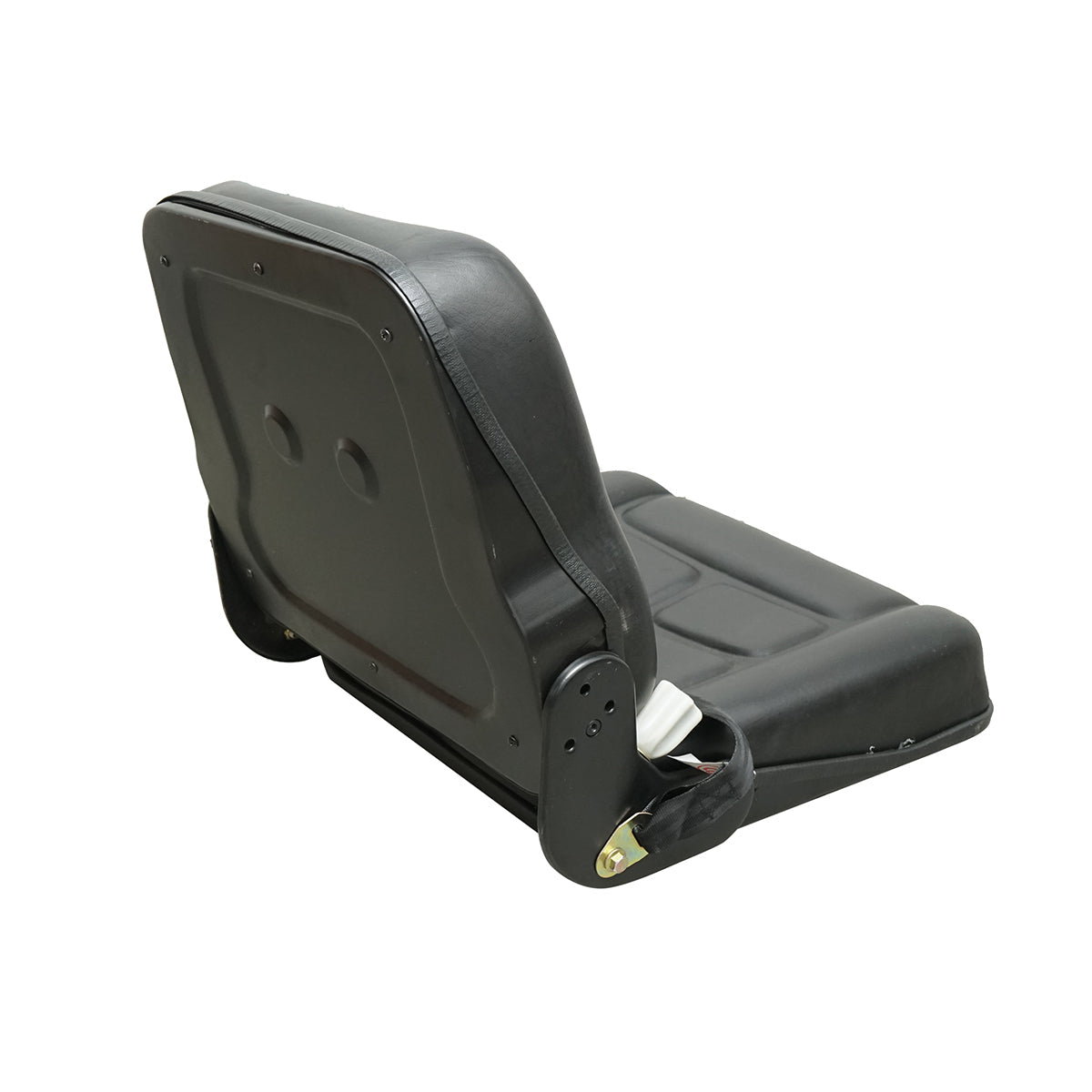 Sedile universale con cintura per macchine agricole o industriali, carrelli elevatori.