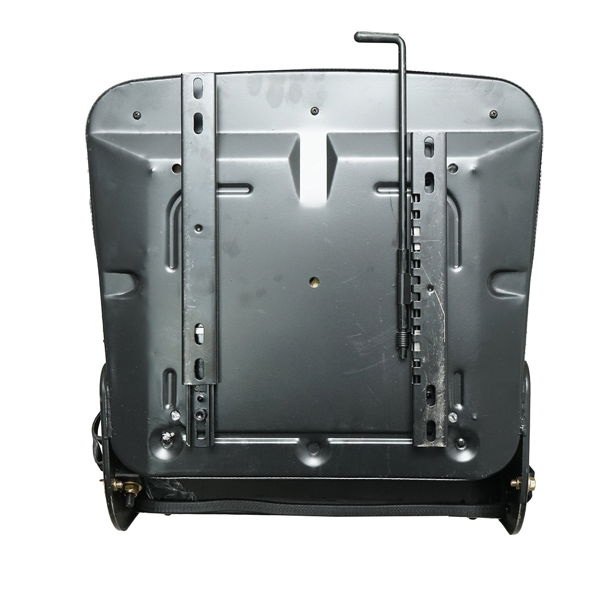 Sedile universale con cintura per macchine agricole o industriali, carrelli elevatori.