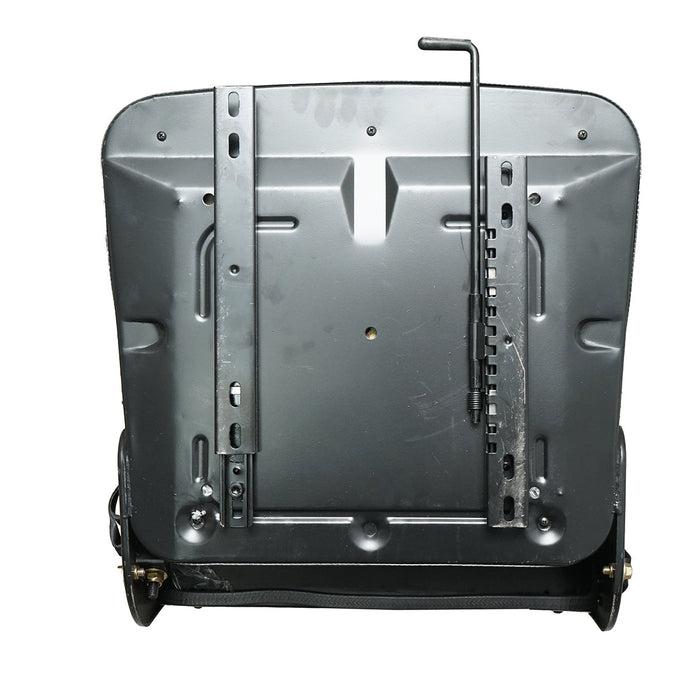 Sedile universale con cintura per macchine agricole o industriali, carrelli elevatori.