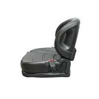 Sedile universale con cintura per macchine agricole o industriali, carrelli elevatori.