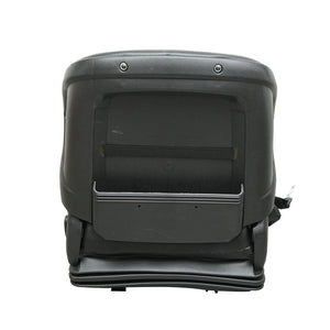 Sedile universale con cintura per macchine agricole o industriali, carrelli elevatori.