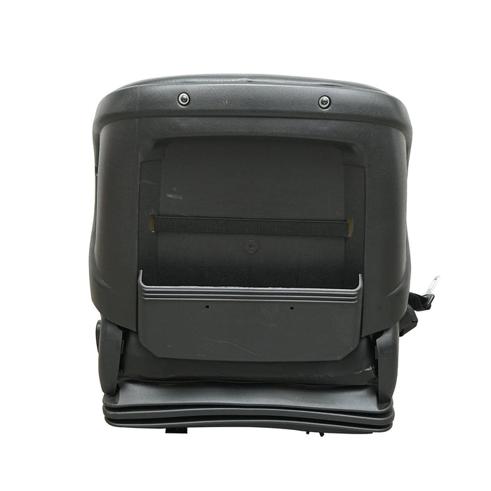 Sedile universale con cintura per macchine agricole o industriali, carrelli elevatori.