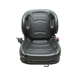 Sedile universale con cintura per macchine agricole o industriali, carrelli elevatori.