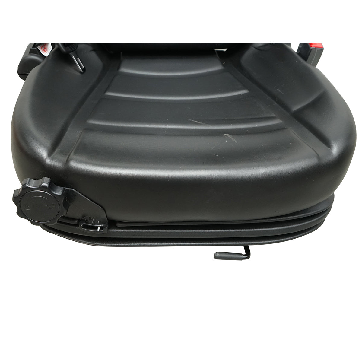 Sedile universale con cintura per macchine agricole o industriali, carrelli elevatori.