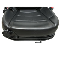 Sedile universale con cintura per macchine agricole o industriali, carrelli elevatori.