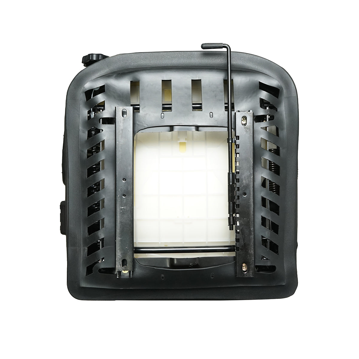 Sedile universale con cintura per macchine agricole o industriali, carrelli elevatori.